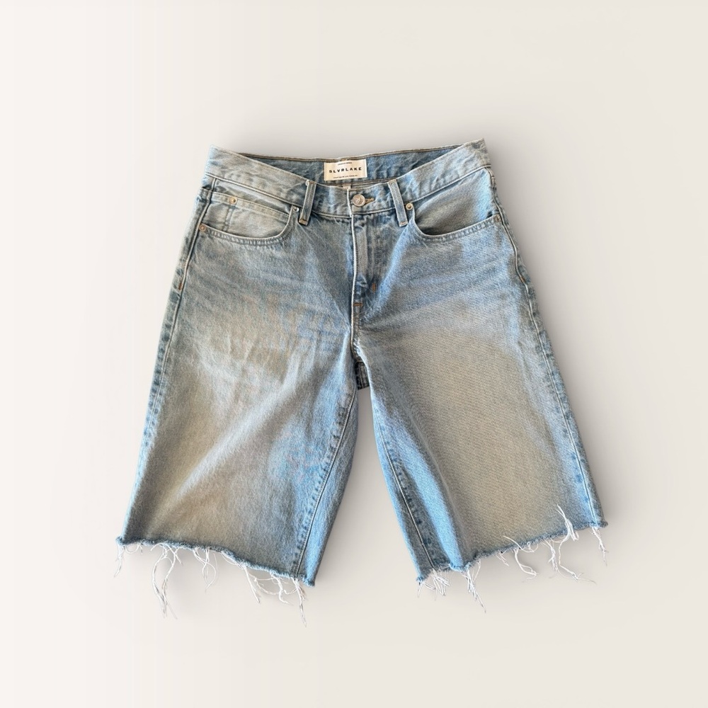 SLVRLAKE Mica Denim Shorts Size 26